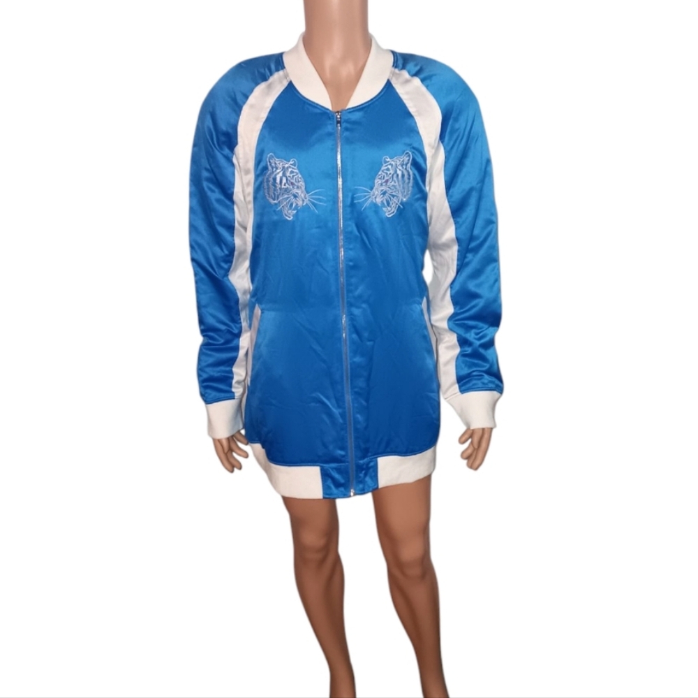 Jaywalker Embroidered Bomber Jacket